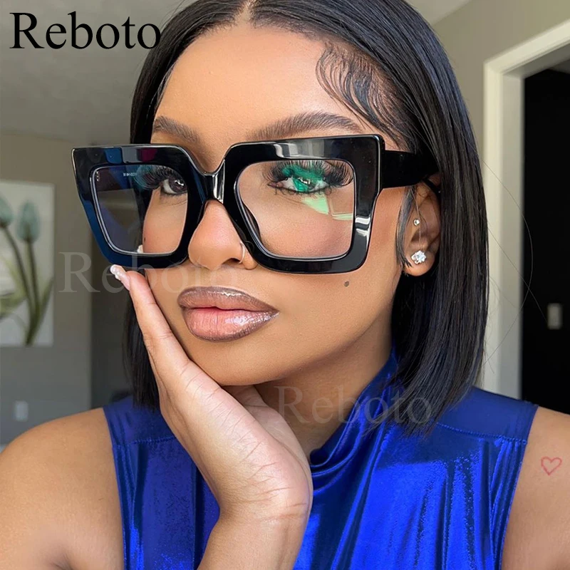 Colorful Anti Blue Light Glasses For Women Square Oversized Black Ladies Optical Glasses Frame Clear Lens Female Eyeglasses
Colorful Anti Blue Light Glasses For Women Square Oversized Black Ladies Optical Glasses Frame Clear Lens Female Eyeglasses