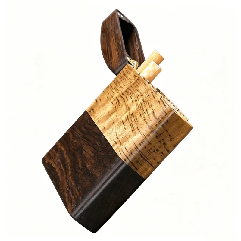 15 Pack Creative Men's Flip Top Wooden Cigarette Box Unique Design Tobacco Storage Case
15 Pack Creative Men's Flip Top Wooden Cigarette Box Unique Design Tobacco Storage Case