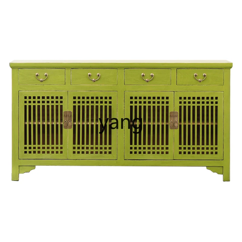 LMM new Chinese furniture solid wood dining side cabinet entrance foyer antique storage wine cabinet
LMM new Chinese furniture solid wood dining side cabinet entrance foyer antique storage wine cabinet