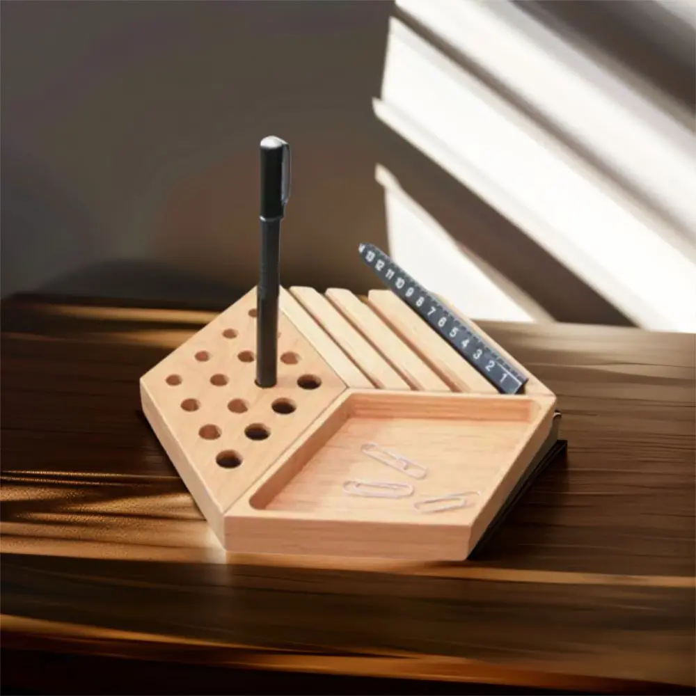 Space Saving Wooden Desktop Ornament Box Multi-Purpose Detachable Cosmetics Storage Box Flexible Organizer Pen Holder
Space Saving Wooden Desktop Ornament Box Multi-Purpose Detachable Cosmetics Storage Box Flexible Organizer Pen Holder