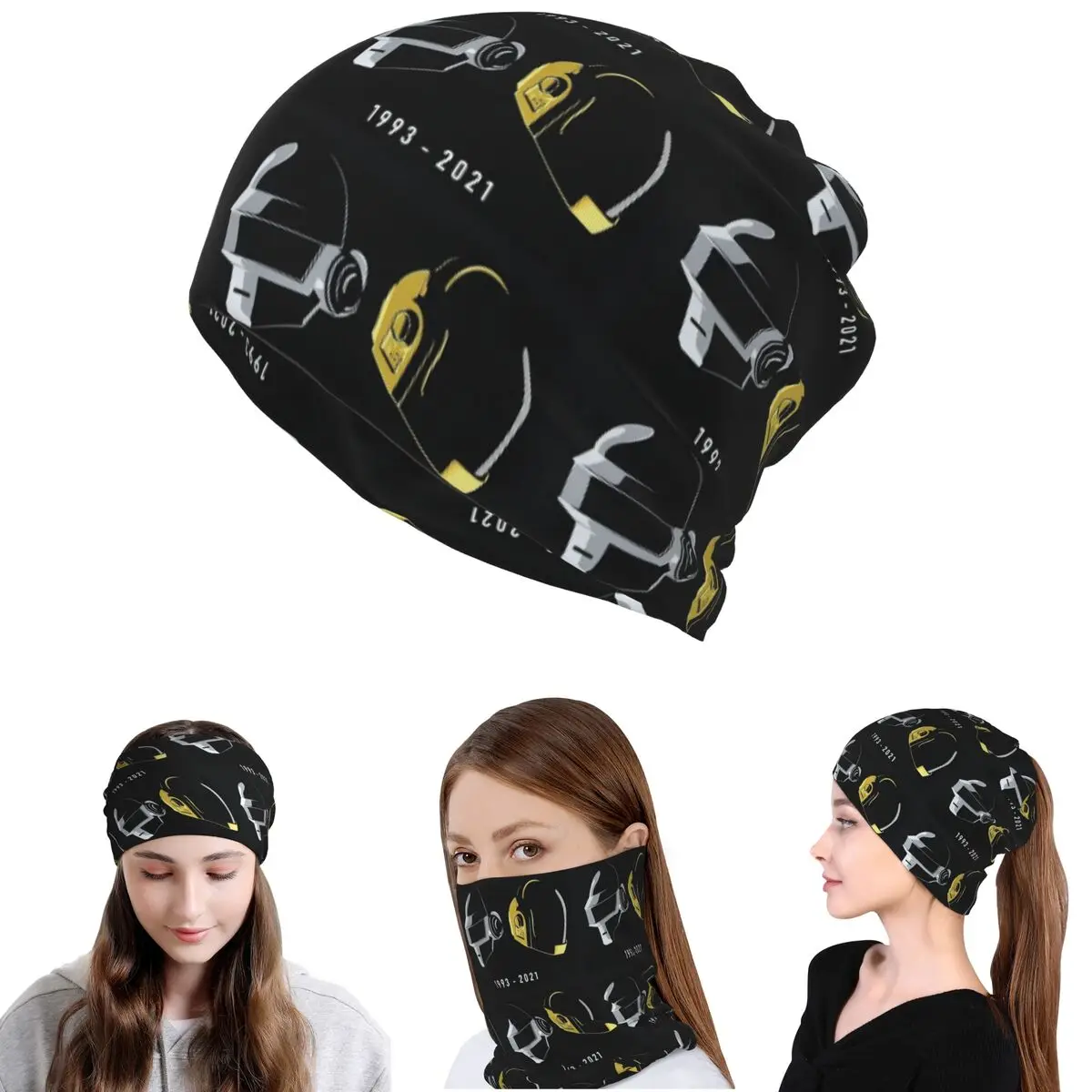 Daft Punk Electronic Music Band Tribute Helmet Art Bandana Neck Gaiter Mask Scarf Warm Headwear Beanies Hat Unisex Adult
Daft Punk Electronic Music Band Tribute Helmet Art Bandana Neck Gaiter Mask Scarf Warm Headwear Beanies Hat Unisex Adult