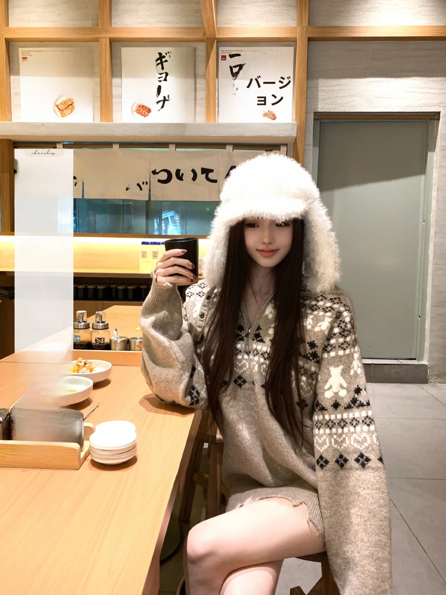 OKMASHOP Women's Loose Knitted Sweater Fair Isle Embroidery Casual Style Spring Fashionable Overhead Long Sleeve Top
OKMASHOP Women's Loose Knitted Sweater Fair Isle Embroidery Casual Style Spring Fashionable Overhead Long Sleeve Top