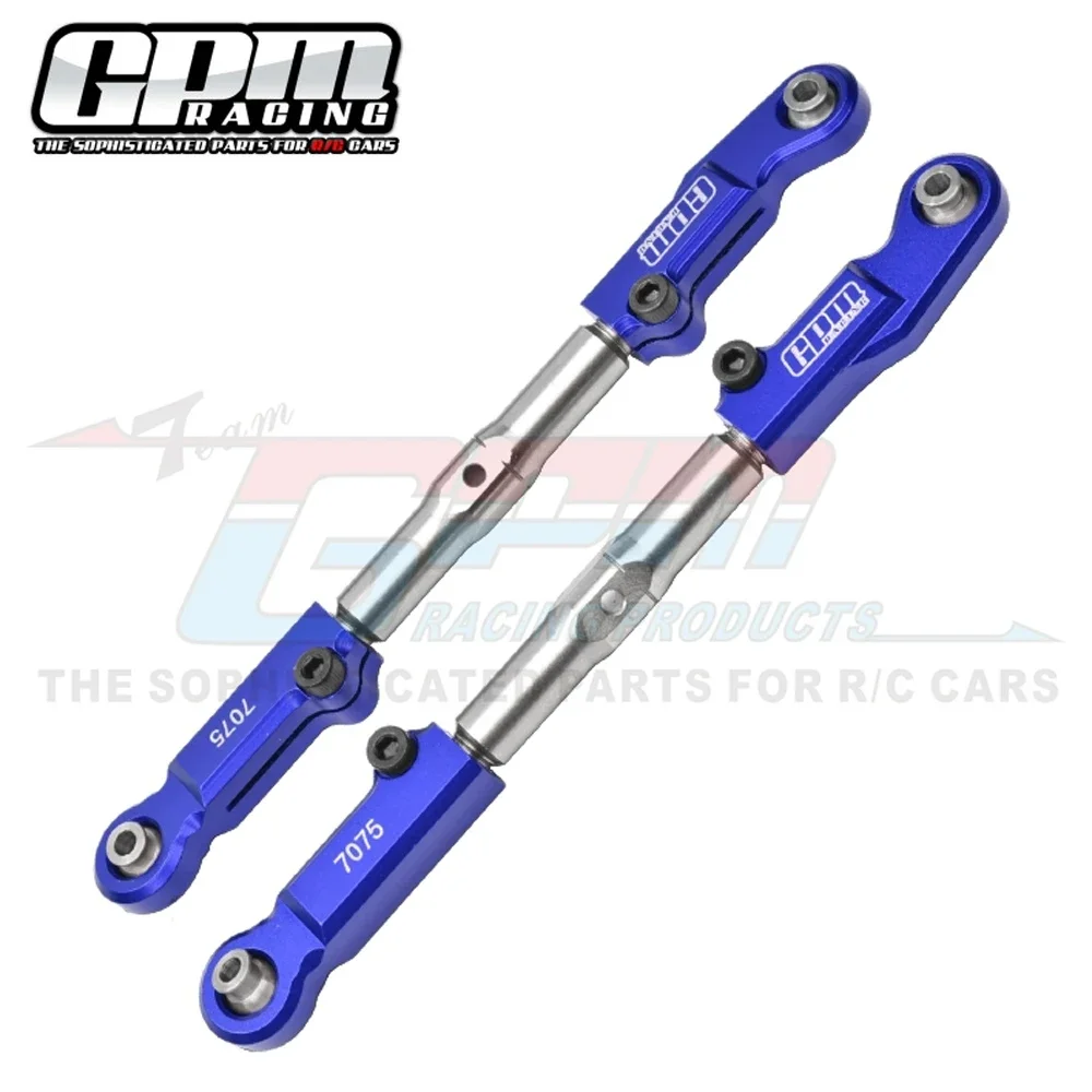 GPM Metal 7075 Передняя рулевая тяга Передние рычажные тяги 9547 для Traxxas 1/8 Sledge Monster Truck 95076-4 Детали для обновления радиоуправляемого автомобиля
GPM Metal 7075 Передняя рулевая тяга Передние рычажные тяги 9547 для Traxxas 1/8 Sledge Monster Truck 95076-4 Детали для обновления радиоуправляемого автомобиля