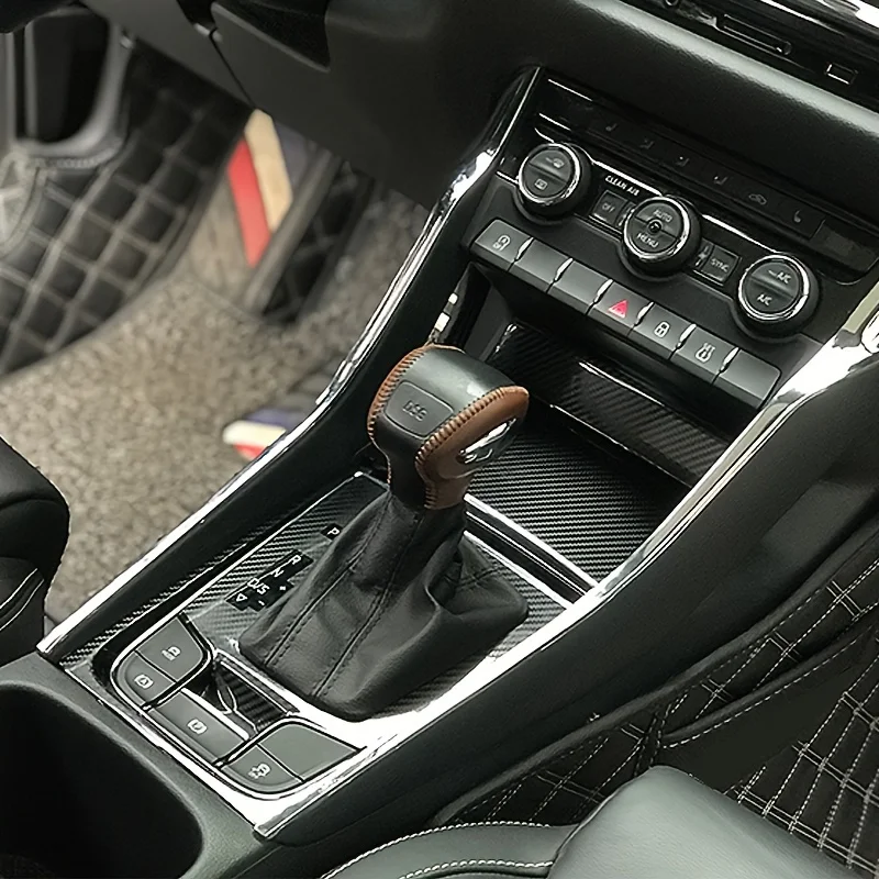 Car-Styling Carbon Fiber Car Interior Center Console Color Change Molding Sticker Decals For Skoda Kodiaq 2017-2022
Car-Styling Carbon Fiber Car Interior Center Console Color Change Molding Sticker Decals For Skoda Kodiaq 2017-2022
