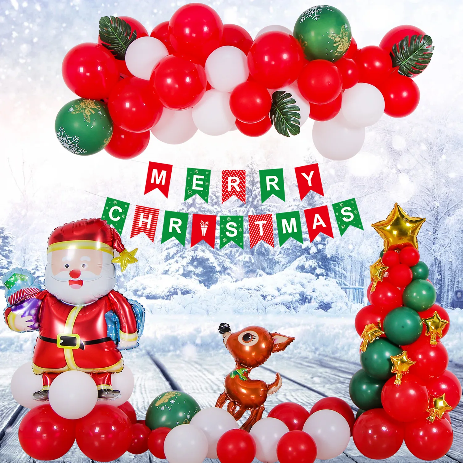 Christmas balloon 12 inch gilt printing 10 inch red green latex balloon Christmas flag Decoration Party Balloon
Christmas balloon 12 inch gilt printing 10 inch red green latex balloon Christmas flag Decoration Party Balloon