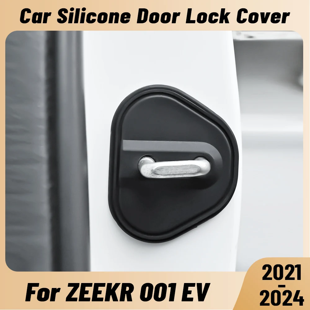 For ZEEKR 001 EV 2021-2024 Car Door Shock Absorber Door Lock Protector Silicone Auto Door Lock Latches Cover Accessories
For ZEEKR 001 EV 2021-2024 Car Door Shock Absorber Door Lock Protector Silicone Auto Door Lock Latches Cover Accessories