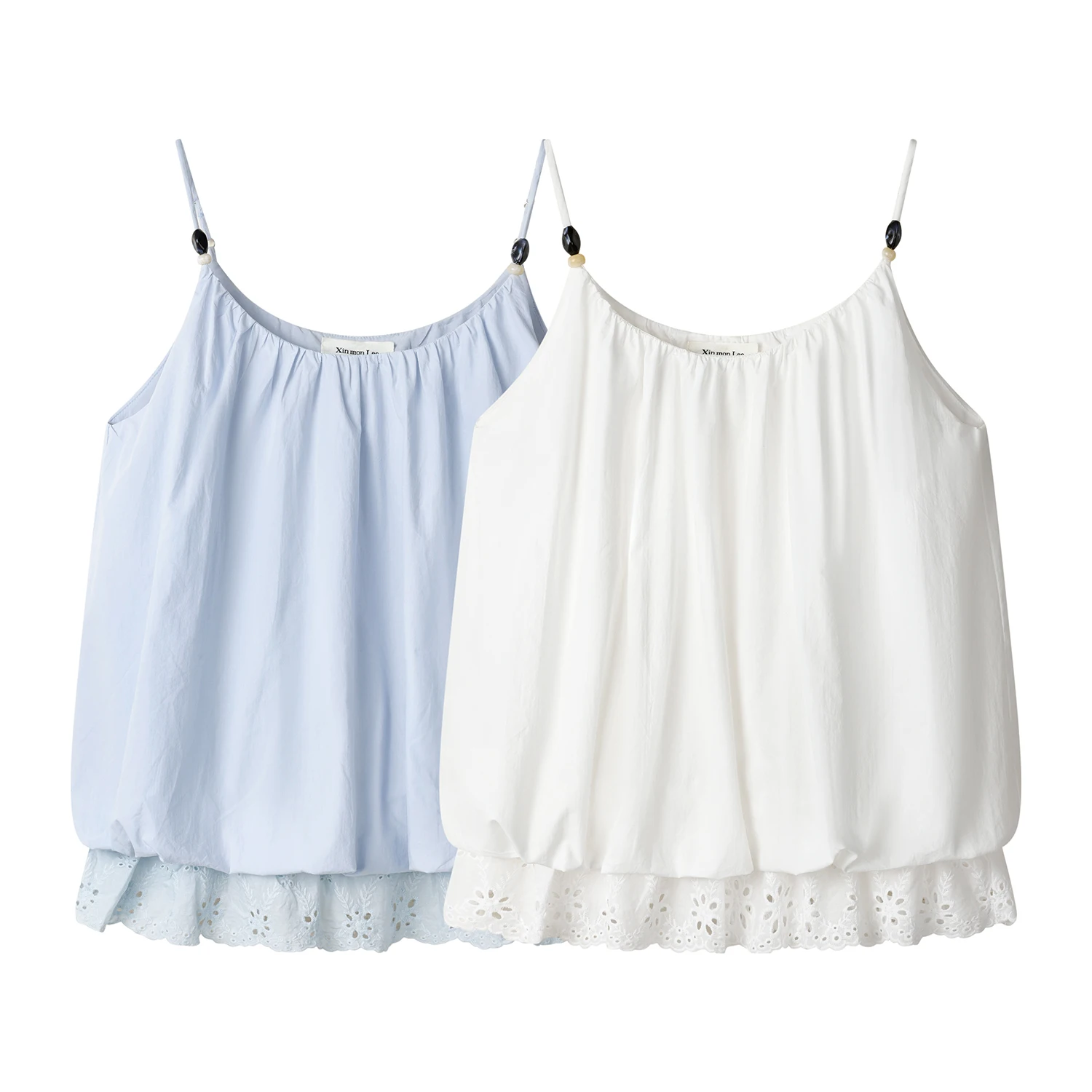 Light Colored Lace Hollow out Beaded Tank Top Strap Vest Fake Two-Piece ort Length Summer Faion Women's Vest Tank Top
Light Colored Lace Hollow out Beaded Tank Top Strap Vest Fake Two-Piece ort Length Summer Faion Women's Vest Tank Top