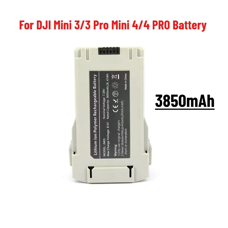 For DJI Mini 3/3 Pro Mini 4/4 PRO Battery 3850mAh
For DJI Mini 3/3 Pro Mini 4/4 PRO Battery 3850mAh