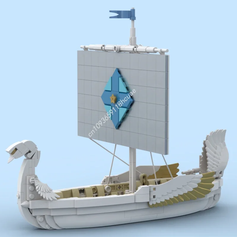660pcs MOC Vingilot Elven Ship The Lordes Of The Ringsss Building Blocks Christmas Gift Architecture Birthday Assemble M Gift
660pcs MOC Vingilot Elven Ship The Lordes Of The Ringsss Building Blocks Christmas Gift Architecture Birthday Assemble M Gift