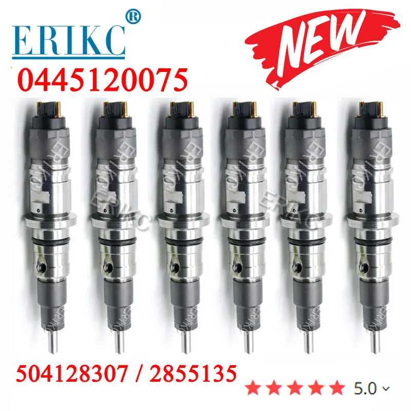6PCS 0 445 120 075, 0986435530 Diesel Injection 0445120075 Fuel Nozzle Spare Parts Injector 0445 120 075 For IVECO
6PCS 0 445 120 075, 0986435530 Diesel Injection 0445120075 Fuel Nozzle Spare Parts Injector 0445 120 075 For IVECO