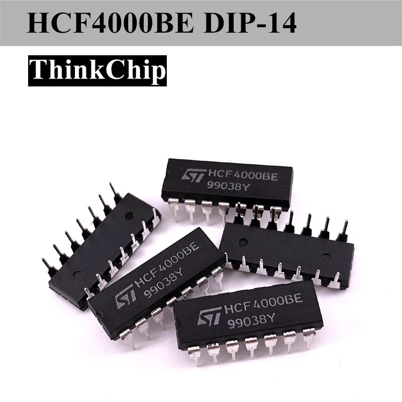 (10 шт.) HCF4000BE DIP-14 NOR Gate Logic Chip IC 4000 Series Digital Electronics Component
(10 шт.) HCF4000BE DIP-14 NOR Gate Logic Chip IC 4000 Series Digital Electronics Component