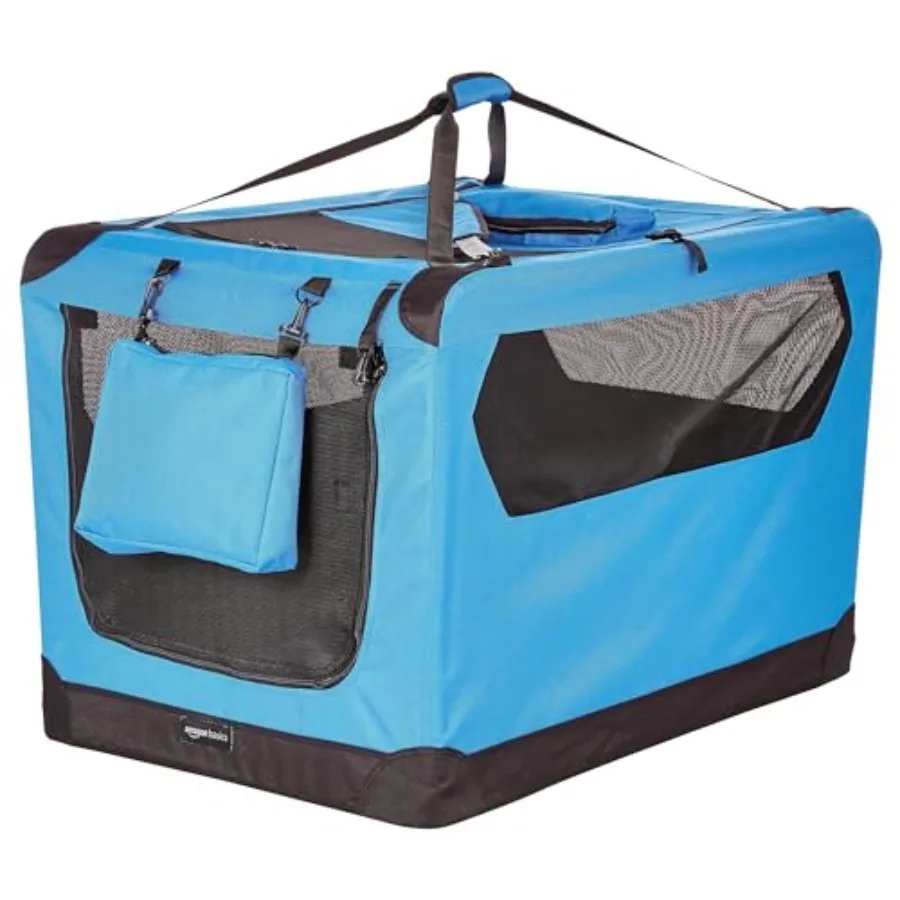 Folding Portable Soft Pet Dog Crate Carrier Kennel 36 x 24 x 24 inches Blue
Folding Portable Soft Pet Dog Crate Carrier Kennel 36 x 24 x 24 inches Blue