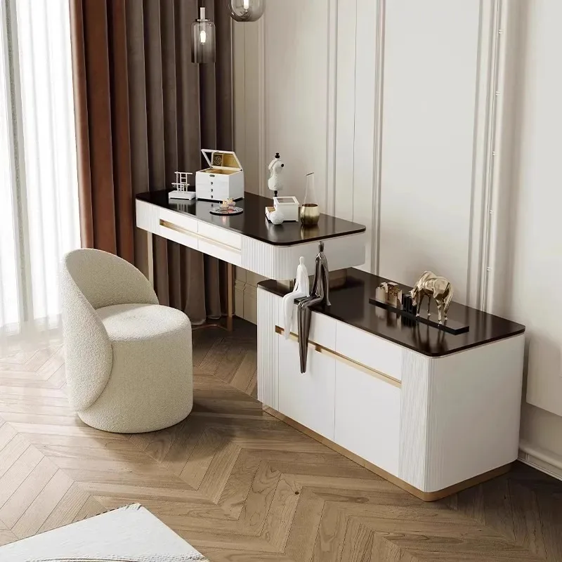 Bedroom Light Luxury Makeup Stool Simple Girl Bedend Simple Backrest Vanity Stools Household Modern Round Stool Can Be Rotated
Bedroom Light Luxury Makeup Stool Simple Girl Bedend Simple Backrest Vanity Stools Household Modern Round Stool Can Be Rotated