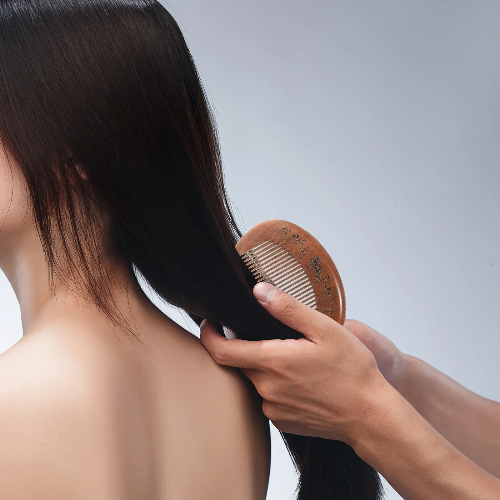 2pcs 11X5.5X1.5Cm Peach Wood Comb Natural Wooden Hair Comb For Women Smooth Anti-Static Massage Scalp Stimulation Portable Hair
2pcs 11X5.5X1.5Cm Peach Wood Comb Natural Wooden Hair Comb For Women Smooth Anti-Static Massage Scalp Stimulation Portable Hair