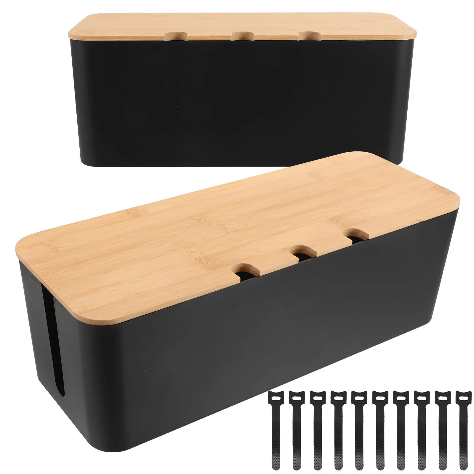 Cable Management Box Cord Organizer for Appliances Wire Organizers Cords Desk Storage
Cable Management Box Cord Organizer for Appliances Wire Organizers Cords Desk Storage