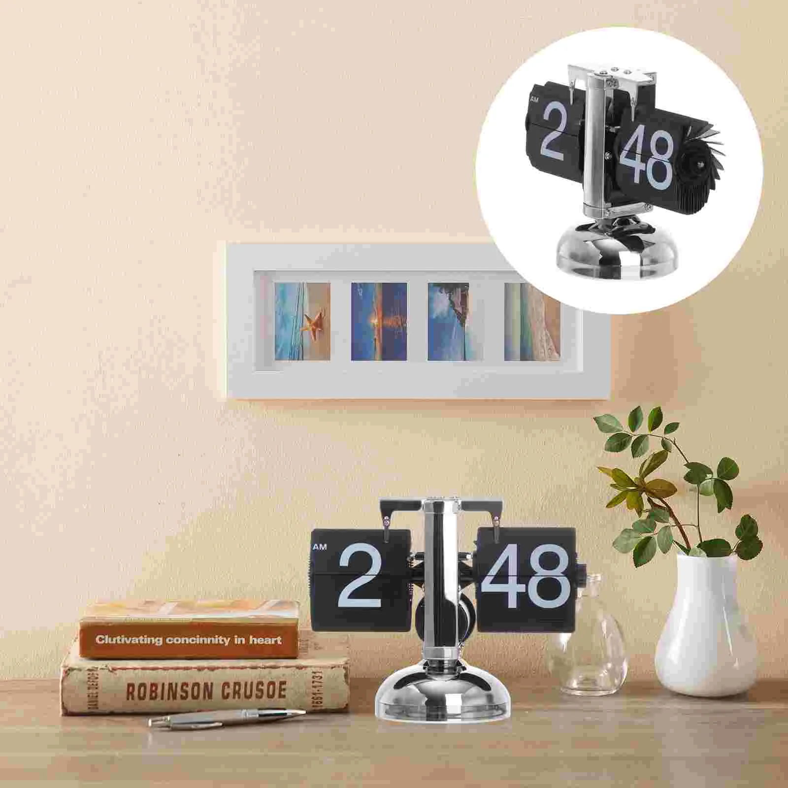 AutoPager Digital Clock Vintage Home Decor Electric Creative Retro Quartz Time Display Wall Office Kid Alarm Large Screen
AutoPager Digital Clock Vintage Home Decor Electric Creative Retro Quartz Time Display Wall Office Kid Alarm Large Screen