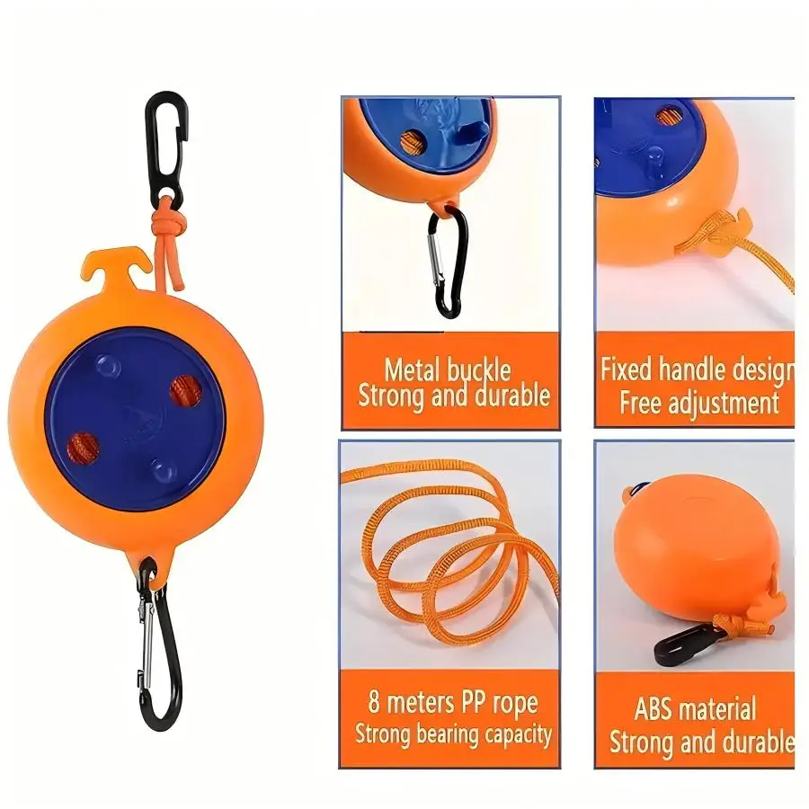 Retractable Clothesline,Portable,Lightweight,Compact,Durable with Carabiner Clip for Camping & Travel,Clotheslines
Retractable Clothesline,Portable,Lightweight,Compact,Durable with Carabiner Clip for Camping & Travel,Clotheslines