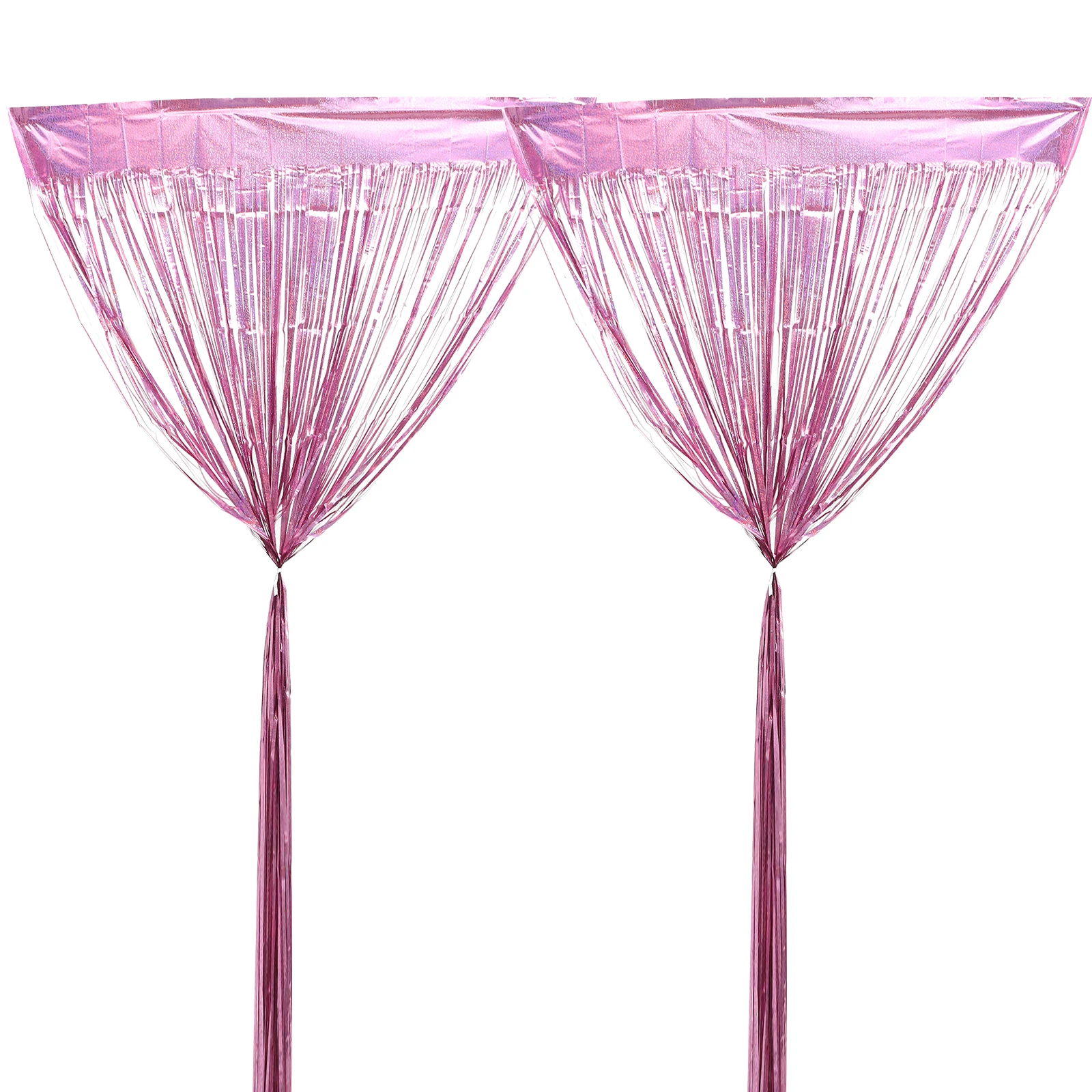2 pcs Background Wall Decor 1x2 5m Pink Foil Fringe Curtain Party Wedding Stage Backdrop Tinsel Decoration Photo Prop
2 pcs Background Wall Decor 1x2 5m Pink Foil Fringe Curtain Party Wedding Stage Backdrop Tinsel Decoration Photo Prop