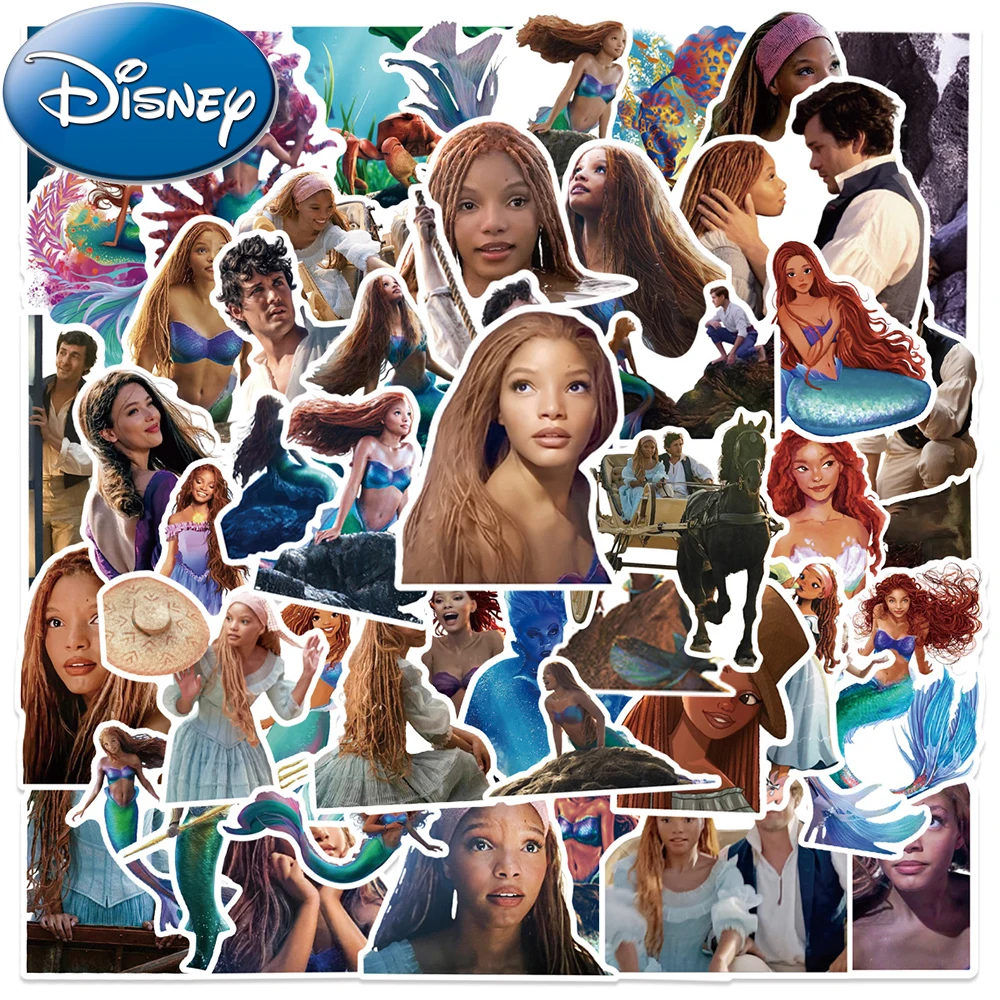 10/30/50pcs Disney Movie The Little Mermaid Stickers Cute Princess Sticker DIY Phone Water Bottle Luggage Cartoon Graffiti Decal
10/30/50pcs Disney Movie The Little Mermaid Stickers Cute Princess Sticker DIY Phone Water Bottle Luggage Cartoon Graffiti Decal