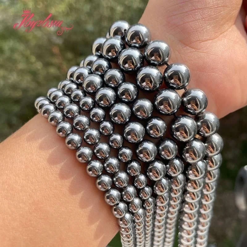 6/8/10mm Natural Terahertz Round Smooth Loose Stone Beads for DIY Necklace Bracelet Earring Rings Jewelry Making
6/8/10mm Natural Terahertz Round Smooth Loose Stone Beads for DIY Necklace Bracelet Earring Rings Jewelry Making