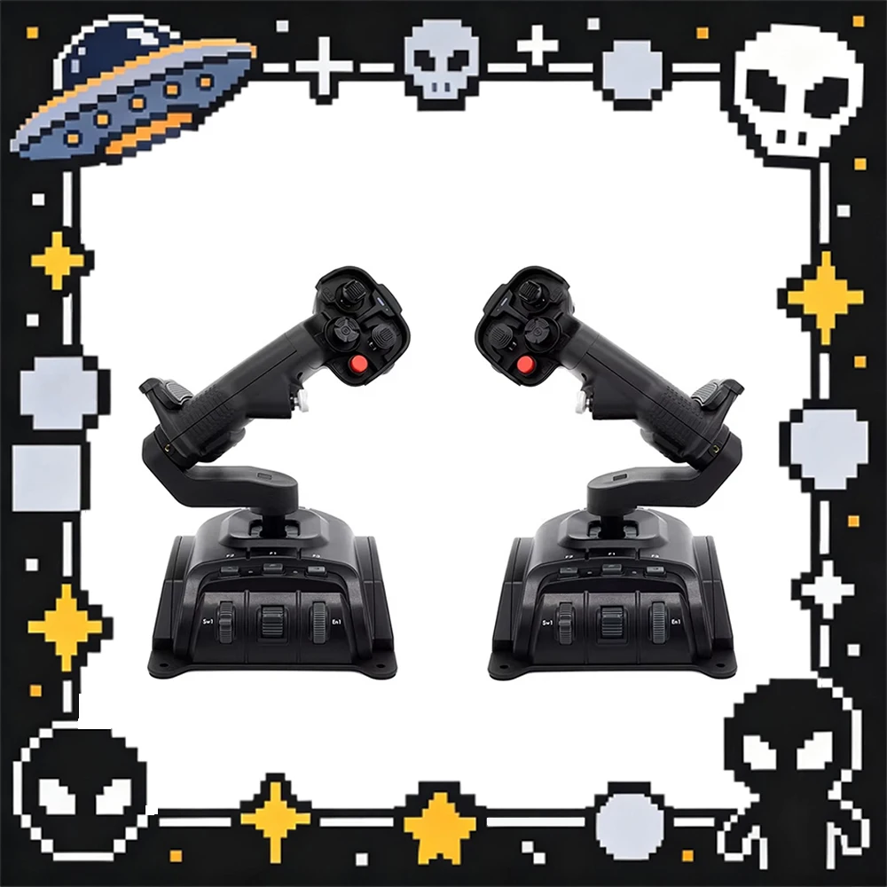 Игровой джойстик-акселератор VKBSIM GNE Omni Throttle, всенаправленный адаптер для симуляторов полетов, совместимый с базами Gladiator NXT EVO, идеально подходит для подарков
Игровой джойстик-акселератор VKBSIM GNE Omni Throttle, всенаправленный адаптер для симуляторов полетов, совместимый с базами Gladiator NXT EVO, идеально подходит для подарков