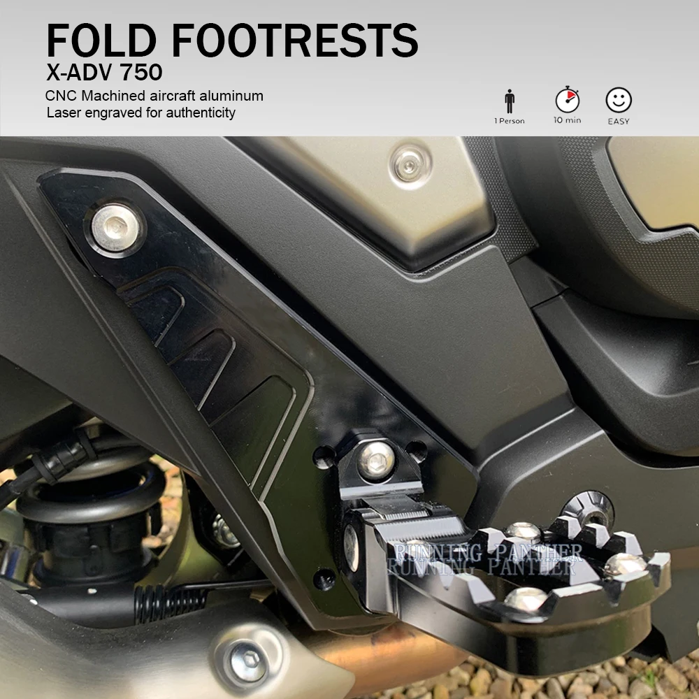XADV750 2021 Folding Footrests For HONDA XADV X-ADV 750 750 Aluminum Alloy Rear Pedal Foot Stand Passenger Foot Pegs
XADV750 2021 Folding Footrests For HONDA XADV X-ADV 750 750 Aluminum Alloy Rear Pedal Foot Stand Passenger Foot Pegs
