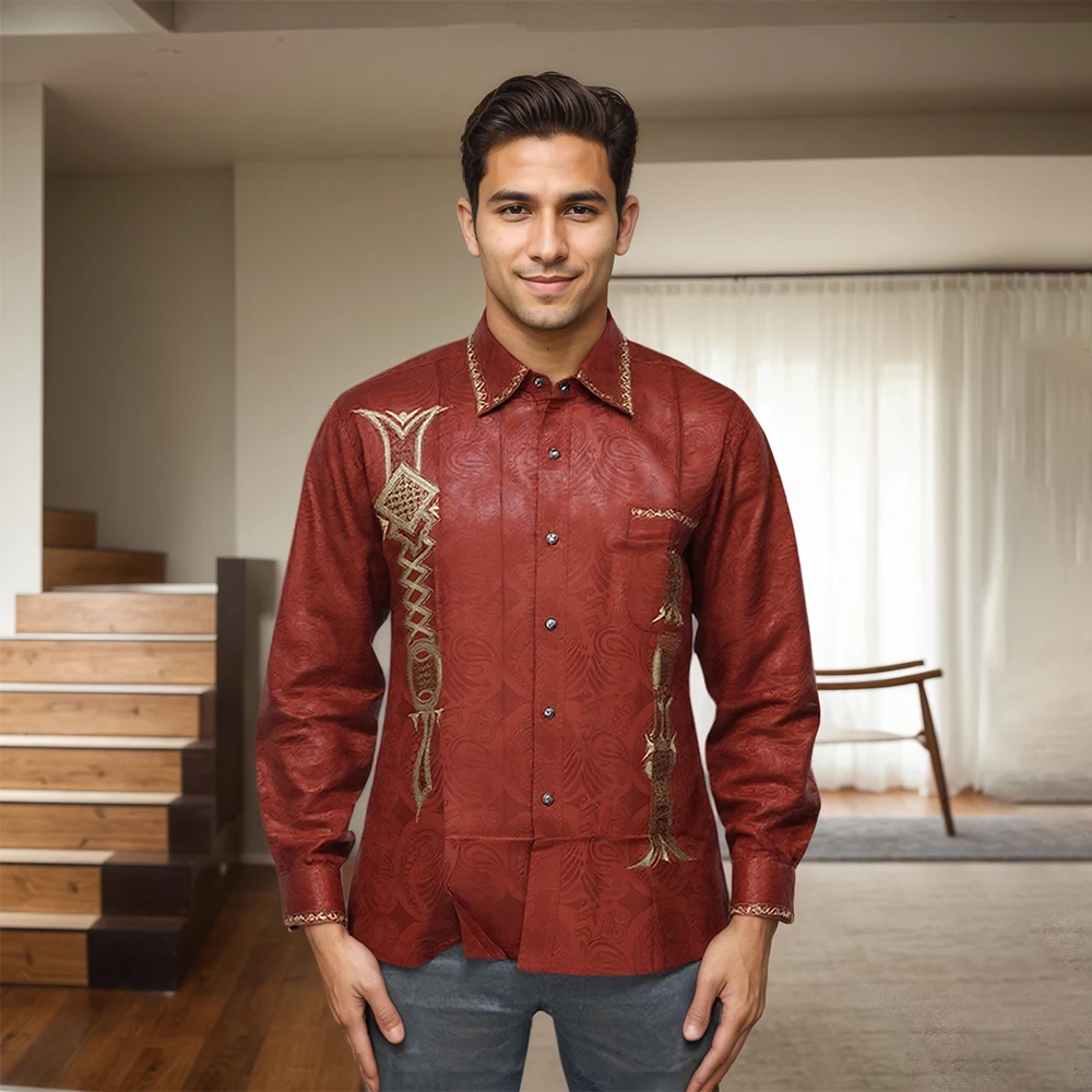H&D African Mens Clothing Traditional Ankara Dashiki Men Shirt Embroidery Shirt Fashion Print Bazin 2024
H&D African Mens Clothing Traditional Ankara Dashiki Men Shirt Embroidery Shirt Fashion Print Bazin 2024