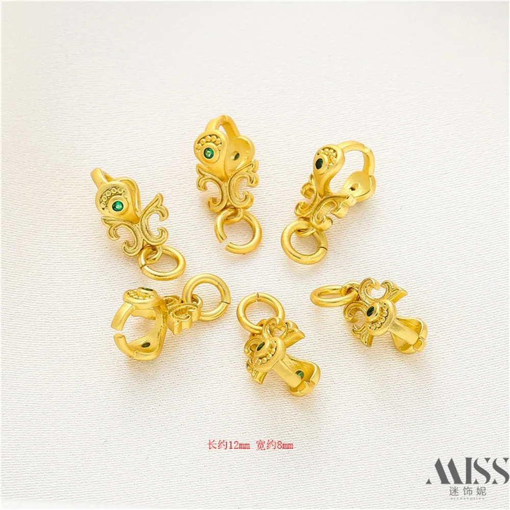 Sand Gold Green Zircon Clip DIY Accessory Pendant Melon Seed Buckle Handmade Bracelet Necklace Headwear Material
Sand Gold Green Zircon Clip DIY Accessory Pendant Melon Seed Buckle Handmade Bracelet Necklace Headwear Material