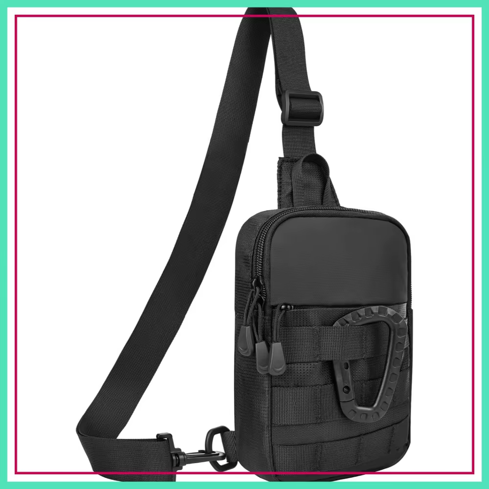 Small Sling Bag for Men, Tactical Waterproof Utility EDC Mini Crossbody Chest Bag for Travel Work Sport
Small Sling Bag for Men, Tactical Waterproof Utility EDC Mini Crossbody Chest Bag for Travel Work Sport