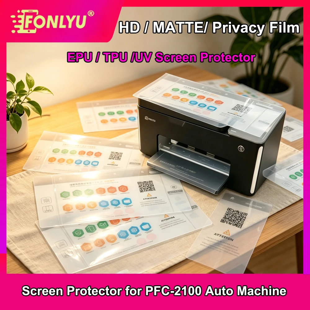 FONLYU 50pcs Hydrogel Film for PFC2100 Auto Cutting Installing machine TPU EPU UV Sheet Screen Protector HD Matte Privacy Movies
FONLYU 50pcs Hydrogel Film for PFC2100 Auto Cutting Installing machine TPU EPU UV Sheet Screen Protector HD Matte Privacy Movies