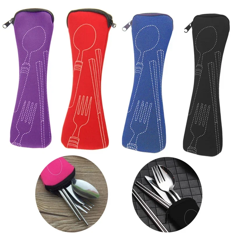 Portable 3-in-1 Cutlery Bag | Waterproof Travel Cutlery Storage Set with Knife Fork Spoon for Picnic Camping Backpacking
Portable 3-in-1 Cutlery Bag | Waterproof Travel Cutlery Storage Set with Knife Fork Spoon for Picnic Camping Backpacking