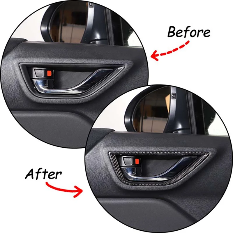 For Toyota 86 Subaru BRZ 2022 Carbon Fiber Car Inner Door Handle Frame Decorative Sticker Interior Accessories
For Toyota 86 Subaru BRZ 2022 Carbon Fiber Car Inner Door Handle Frame Decorative Sticker Interior Accessories