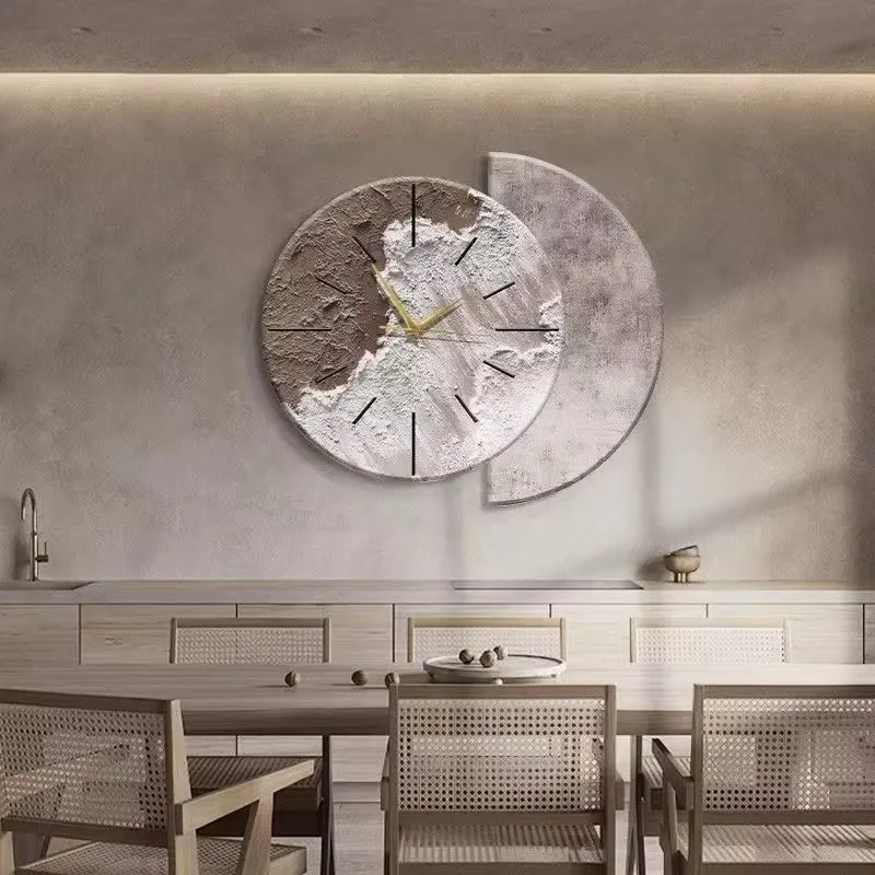 Minimalist Nordic Solid Wood Living Room Wall Clock Creative Personality Decorative Clock Retro Wood Grain Carved
Minimalist Nordic Solid Wood Living Room Wall Clock Creative Personality Decorative Clock Retro Wood Grain Carved
