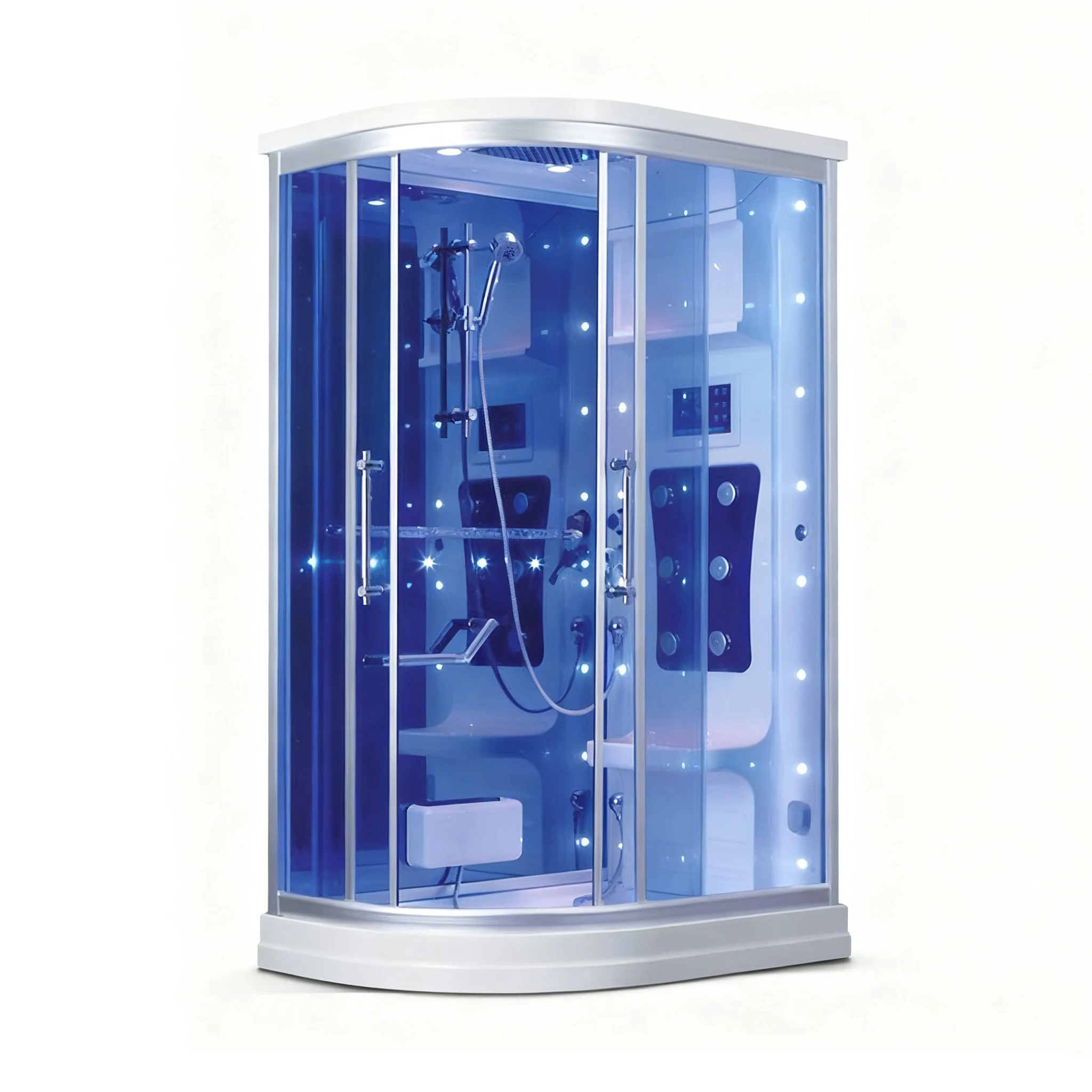 1200X800X2150 мм Роскошная паровая душевая кабина для ванной комнаты, многофункциональная душевая кабина для влажной сауны A-1280AA
1200X800X2150 мм Роскошная паровая душевая кабина для ванной комнаты, многофункциональная душевая кабина для влажной сауны A-1280AA