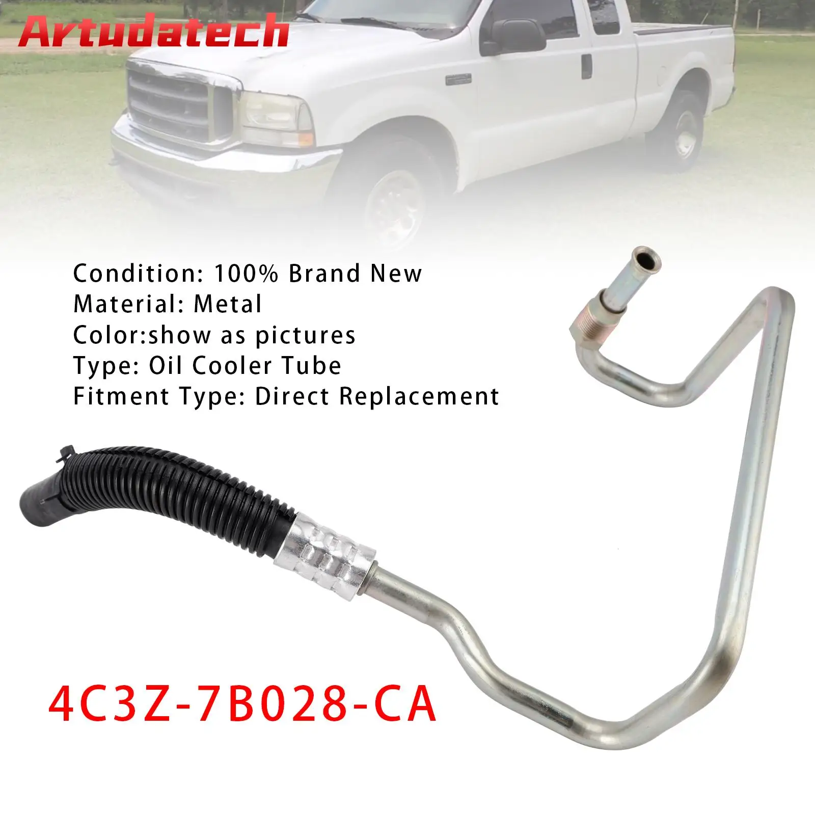 Artudatech Transmission Oil Cooler Tube For Ford F-250 F-350 F-450 F-Series Super Duty 2004 Car Accessories
Artudatech Transmission Oil Cooler Tube For Ford F-250 F-350 F-450 F-Series Super Duty 2004 Car Accessories