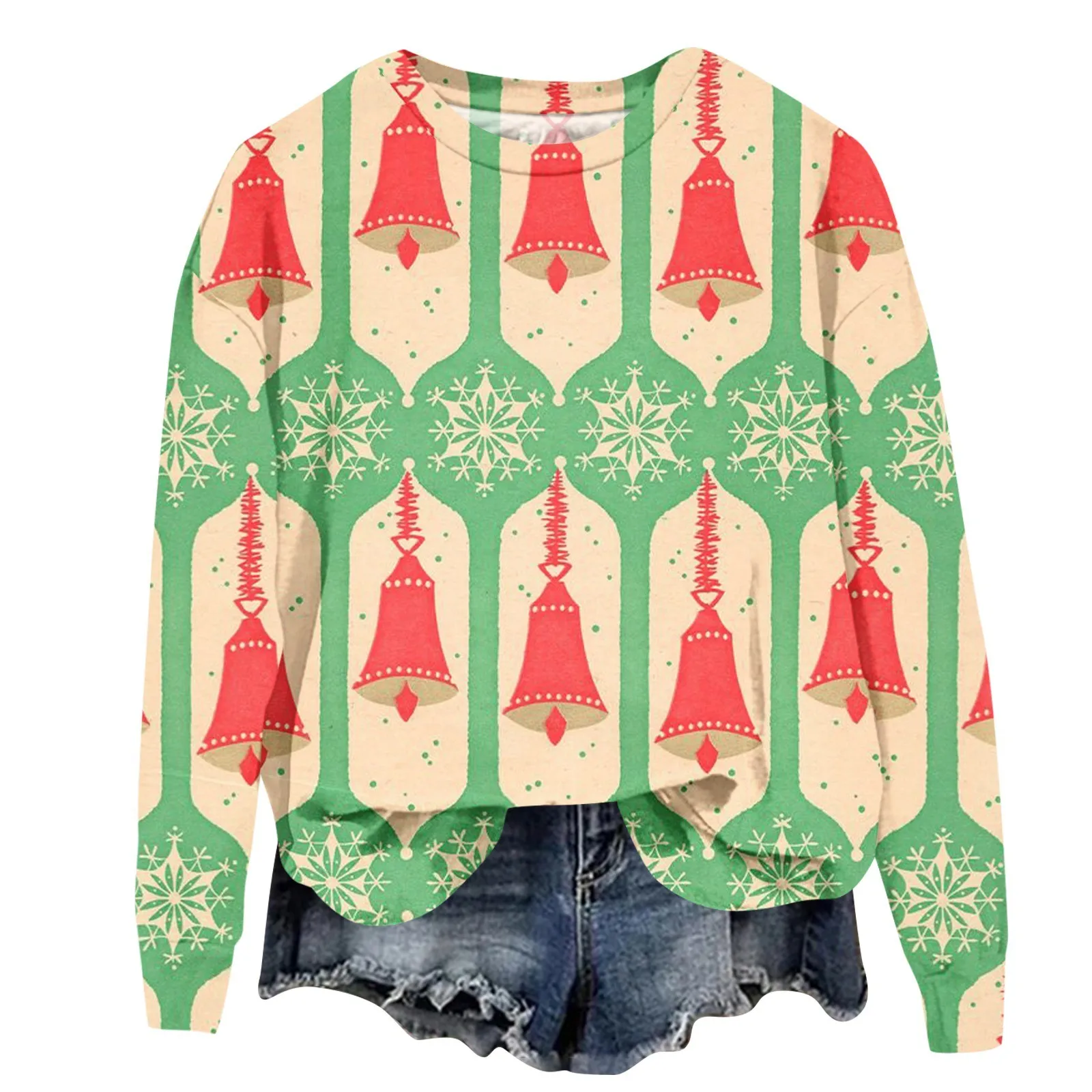 Christmas Sweatshirt Cartoon Print Sweatshirt Long Sleeve Crew Neck Hoodie For Women Sweatshirt Aesthetic Sweatshirt Top
Christmas Sweatshirt Cartoon Print Sweatshirt Long Sleeve Crew Neck Hoodie For Women Sweatshirt Aesthetic Sweatshirt Top