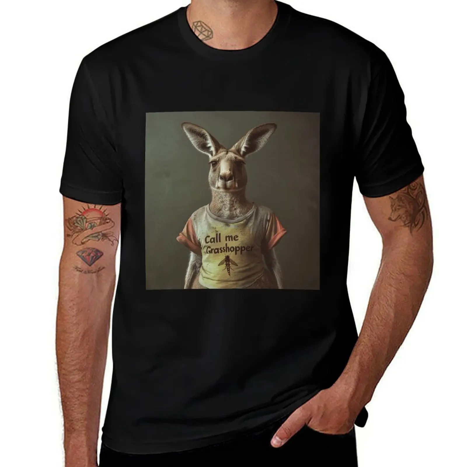 Kangaroo - grasshopper T-Shirt hippie clothes baggy shirts blue lock valentines boutique clothes men tshirt
Kangaroo - grasshopper T-Shirt hippie clothes baggy shirts blue lock valentines boutique clothes men tshirt