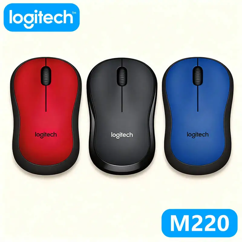 Logitech M220 Silent Ergonomic Mouse, 2.4GHz Wireless, High Precision, 18-Month Battery, Works with Laptop/PC/Mac
Logitech M220 Silent Ergonomic Mouse, 2.4GHz Wireless, High Precision, 18-Month Battery, Works with Laptop/PC/Mac
