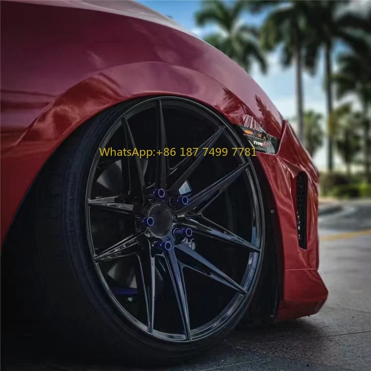 Индивидуальные суперглубокие вогнутые автомобильные колеса 18, 19, 20, 21, 22, 23, 24-дюймовые полированные кованые черные колеса
Индивидуальные суперглубокие вогнутые автомобильные колеса 18, 19, 20, 21, 22, 23, 24-дюймовые полированные кованые черные колеса