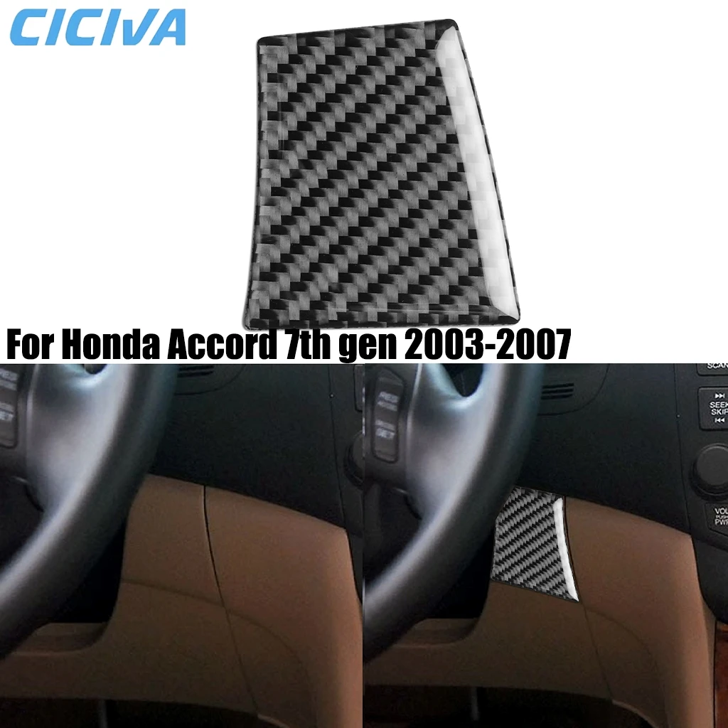 For Honda Accord 7th Gen 2003-2007 Carbon Fiber Dashboard Driver Wheel Side Panel Car Accessories Interior Cover Stickers Trim
For Honda Accord 7th Gen 2003-2007 Carbon Fiber Dashboard Driver Wheel Side Panel Car Accessories Interior Cover Stickers Trim