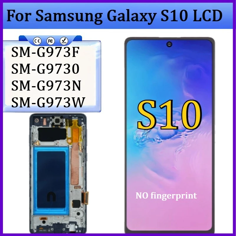 NEW TFT Screen For Samsung Galaxy S10 LCD Display Touch Screen Digitizer with Frame For Samsumg S10 LCD
NEW TFT Screen For Samsung Galaxy S10 LCD Display Touch Screen Digitizer with Frame For Samsumg S10 LCD