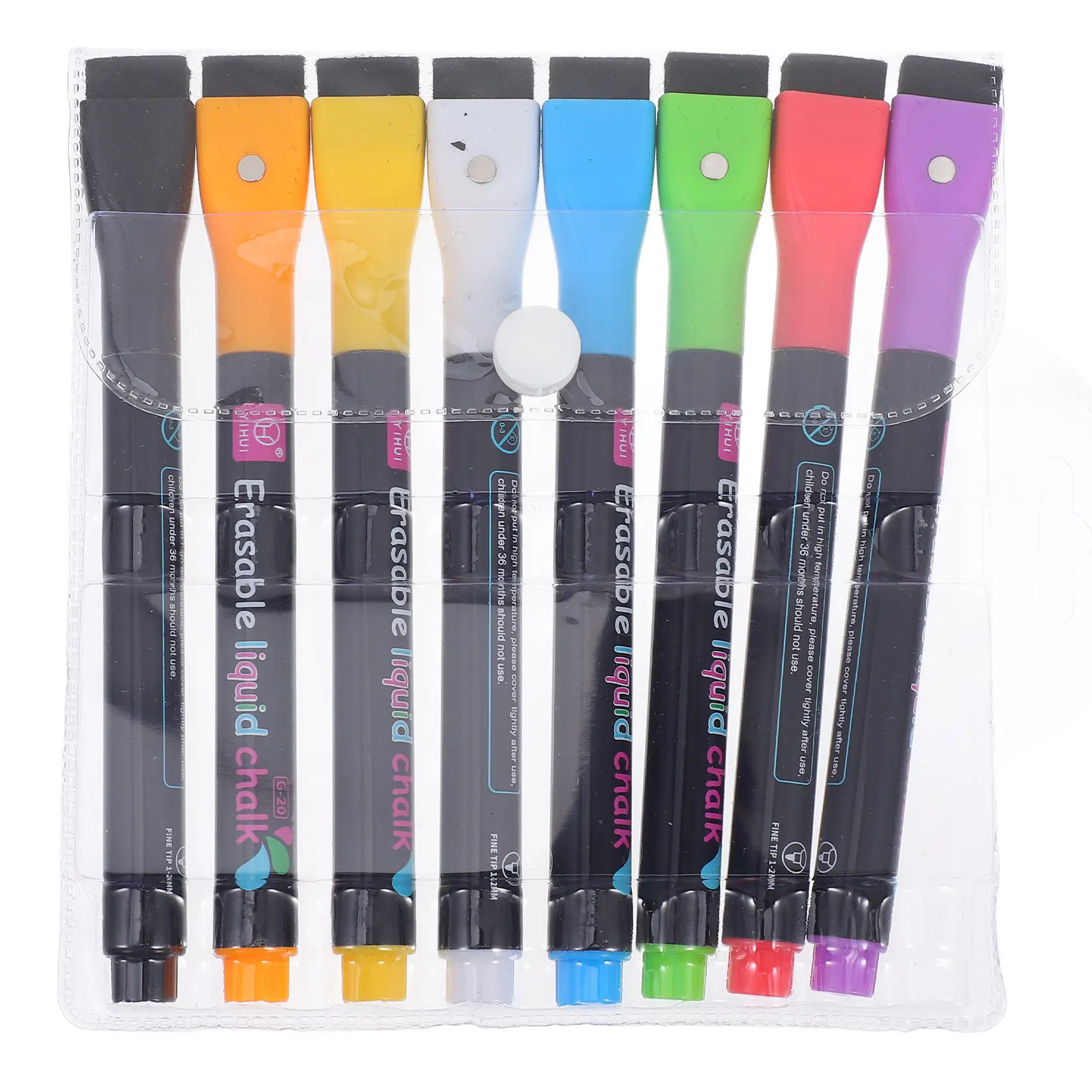 8pcs Whiteboard Pen Dry Erase Markers Magnetic Chalk Liquid Eraser Cap Fluorescent Blackboard Teaching Tools
8pcs Whiteboard Pen Dry Erase Markers Magnetic Chalk Liquid Eraser Cap Fluorescent Blackboard Teaching Tools