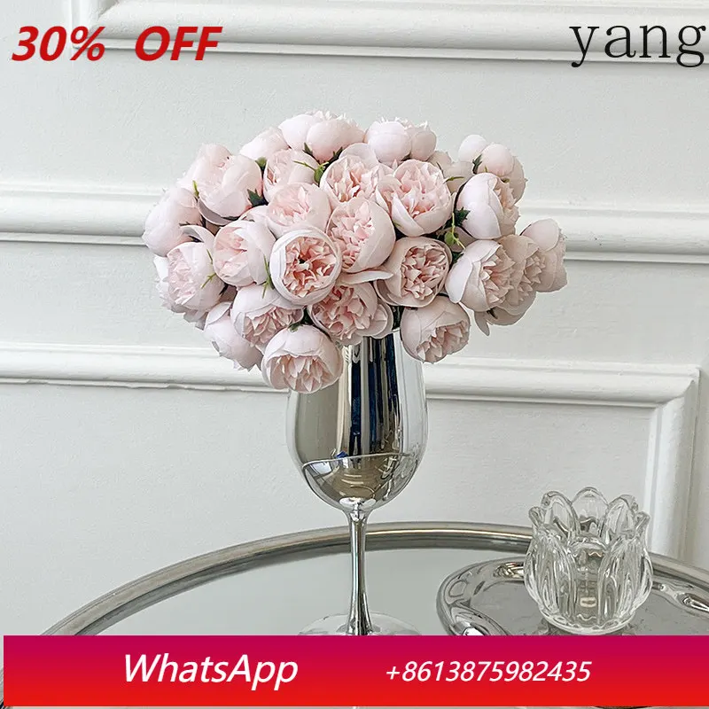 CX simulation vase ornament living room flower arrangement dining table bouquet interior decoration
CX simulation vase ornament living room flower arrangement dining table bouquet interior decoration