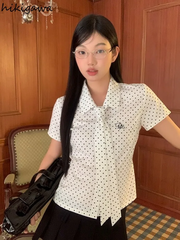 Vintage Blouss Women's Clothes 2025 Camisas De Mujer Short Sleeve Slim Fit Summer Shirts Fashion Korean Sweet White Tops Female
Vintage Blouss Women's Clothes 2025 Camisas De Mujer Short Sleeve Slim Fit Summer Shirts Fashion Korean Sweet White Tops Female