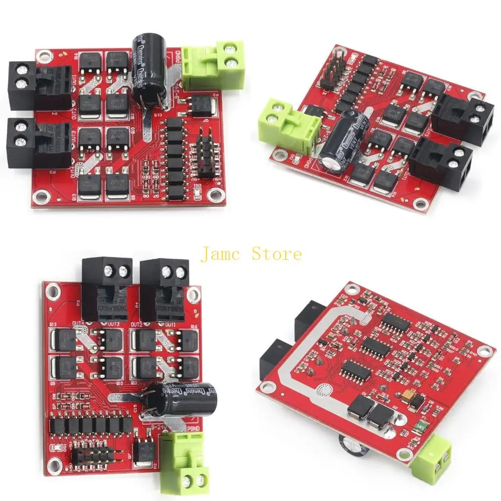 LX0B 7A 160W Motor Drive Module 12V 24V Dual Channel Motor Driver Module H Bridge L298 PWM Drive Control
LX0B 7A 160W Motor Drive Module 12V 24V Dual Channel Motor Driver Module H Bridge L298 PWM Drive Control