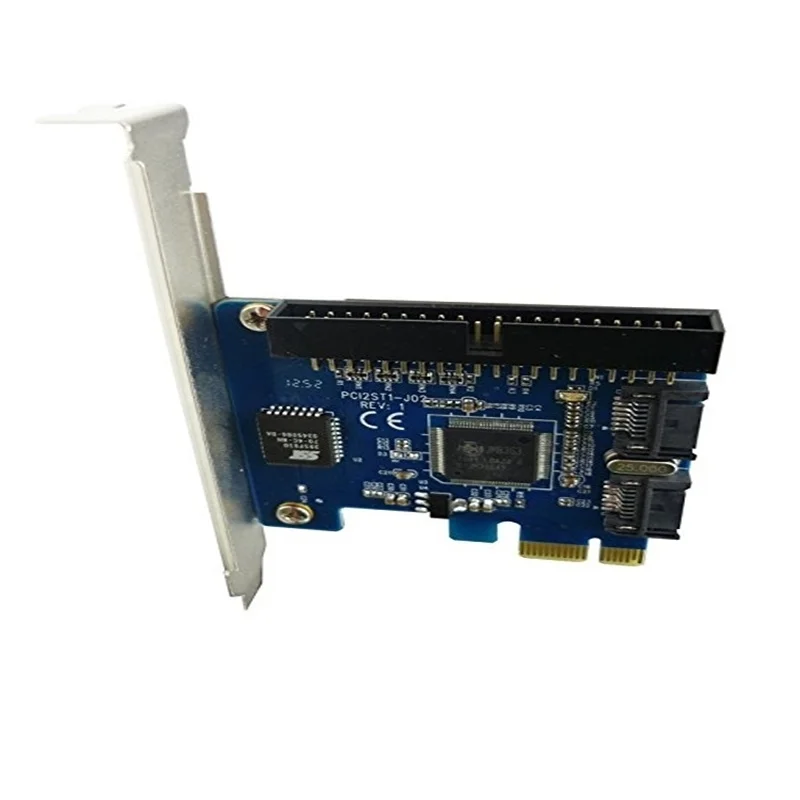 Настольная плата PCI-E на SATA2.0 raid-карту PCIe на dual SATA + IDE 40-контактный адаптер контроллера жесткого диска
Настольная плата PCI-E на SATA2.0 raid-карту PCIe на dual SATA + IDE 40-контактный адаптер контроллера жесткого диска