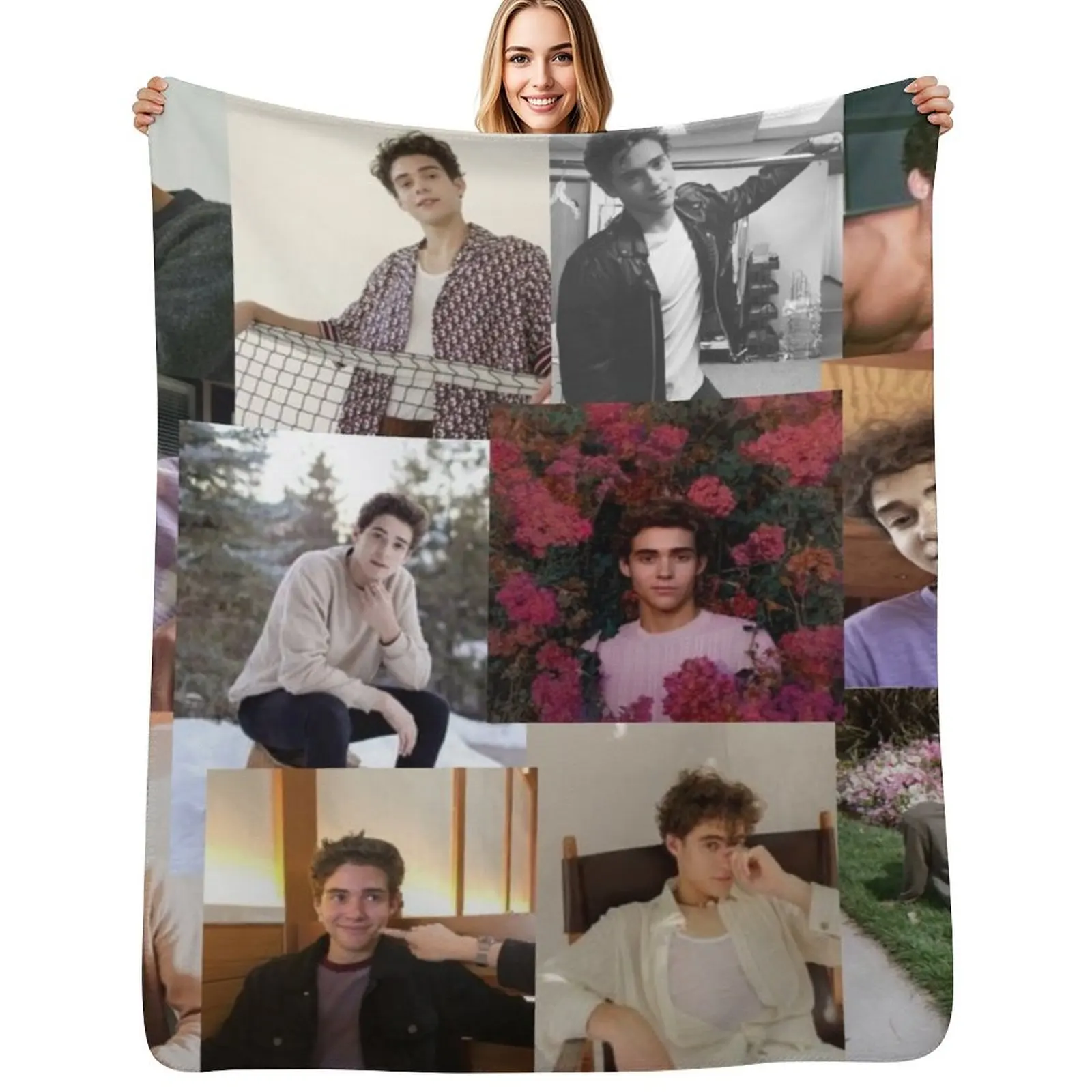 Joshua Bassett pic collage Throw Blanket Beautifuls Flannel Fabric Hair Retros Blankets
Joshua Bassett pic collage Throw Blanket Beautifuls Flannel Fabric Hair Retros Blankets