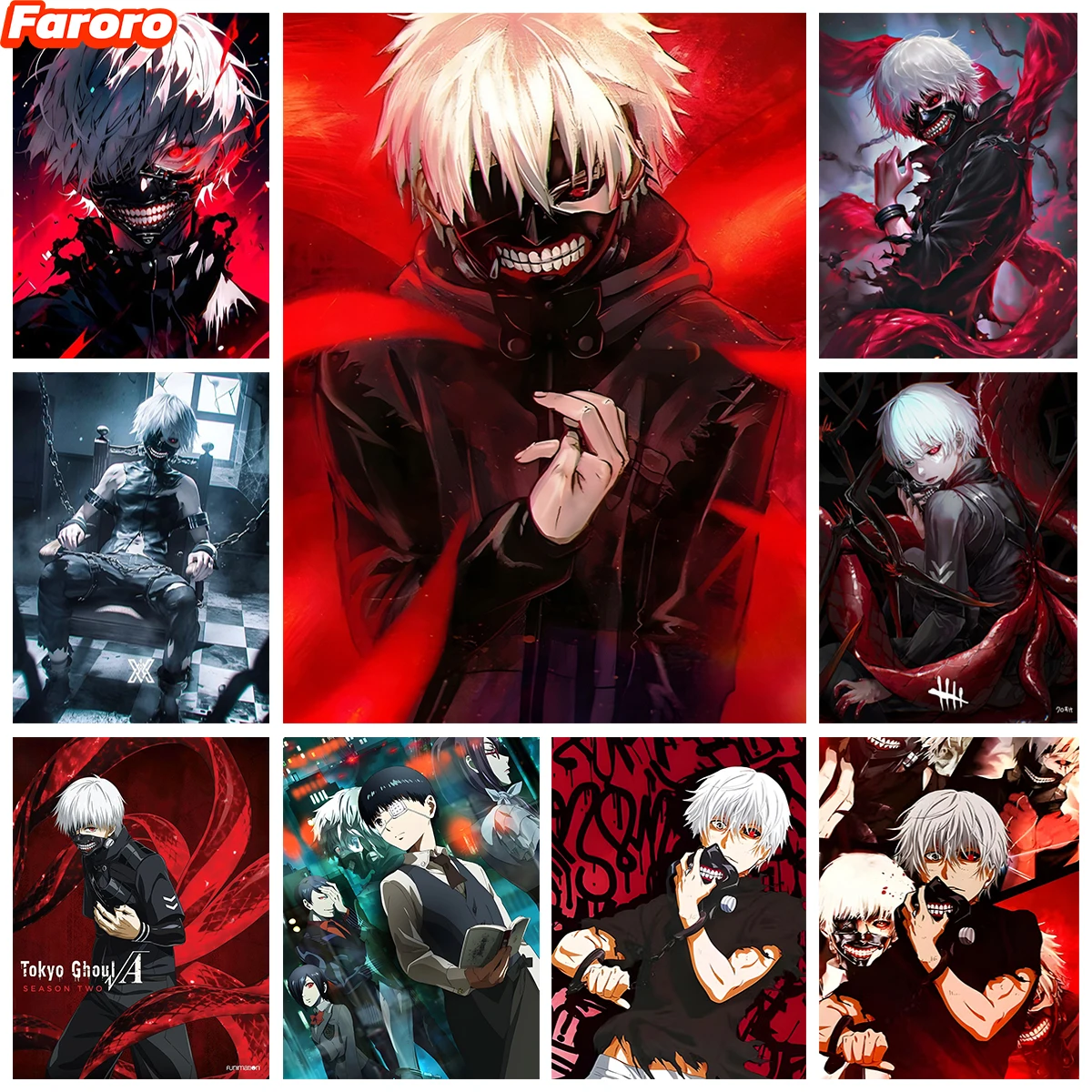 Tokyo Ghoul 5D Diamond Painting Man-eating Monster DIY Mural Diamond Embroidery Living Room Decoration Friends Gift
Tokyo Ghoul 5D Diamond Painting Man-eating Monster DIY Mural Diamond Embroidery Living Room Decoration Friends Gift