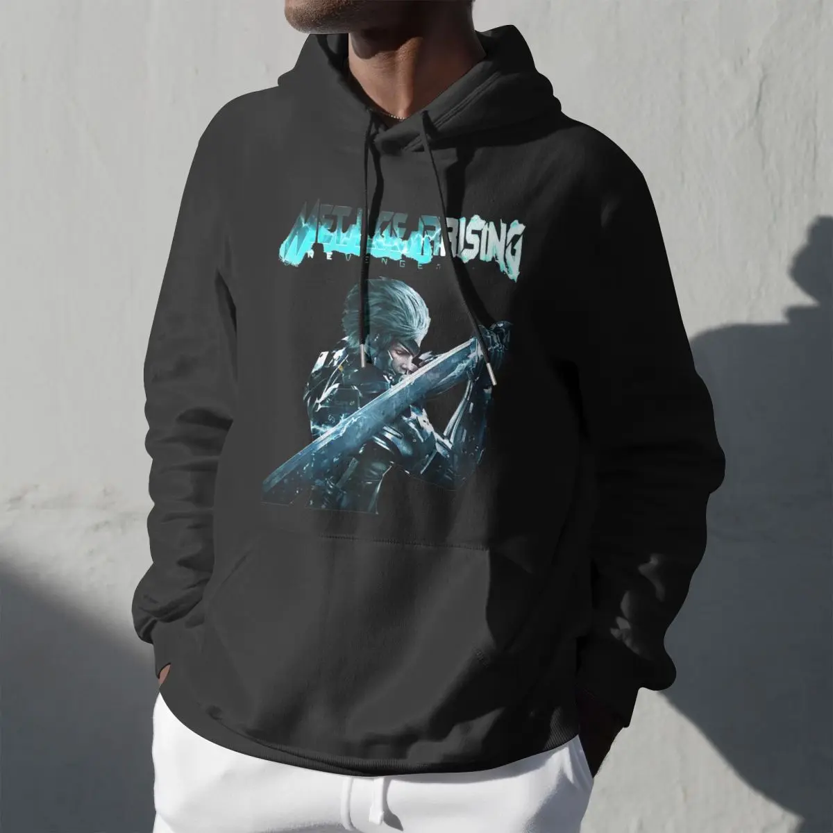 Men Fleece Lined Hoodie Metal Gear Rising Revengeance Game Outfits Sweatshirts Hoodies Long Sleeve Shirt
Men Fleece Lined Hoodie Metal Gear Rising Revengeance Game Outfits Sweatshirts Hoodies Long Sleeve Shirt