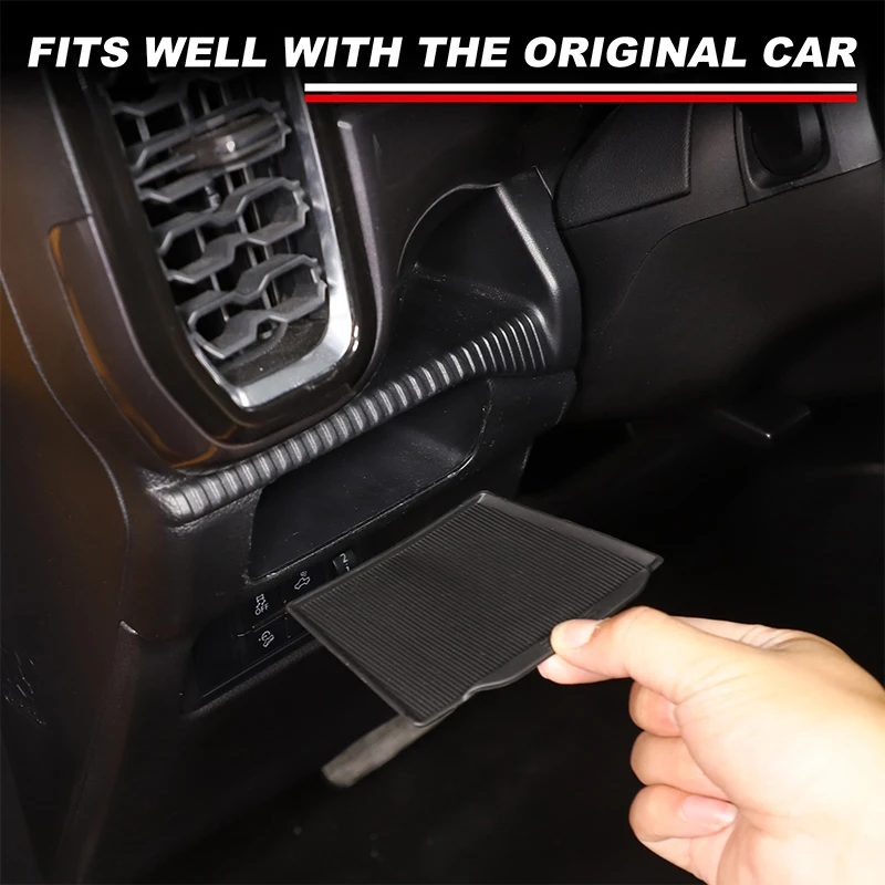 For Ford Ranger Ranger 2023+ model, storage slot pad on both sides of the steering wheel, storage slot anti-slip pad TPE 2pcs LH
For Ford Ranger Ranger 2023+ model, storage slot pad on both sides of the steering wheel, storage slot anti-slip pad TPE 2pcs LH